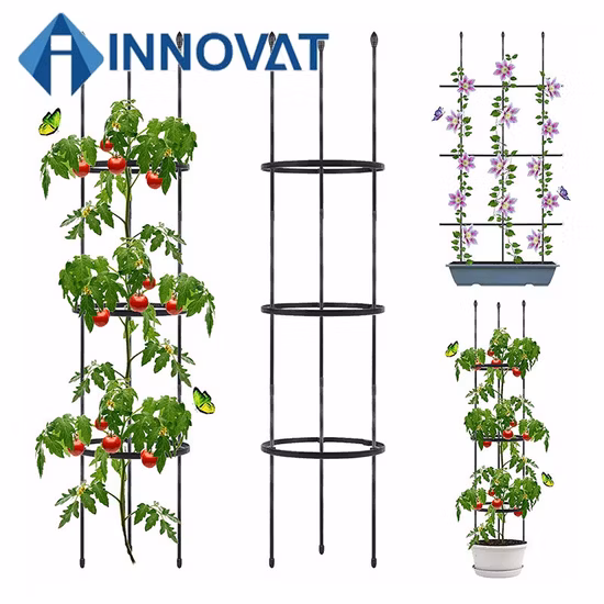 Tomato Growing Cage Plant Vertical Support Climbing Vegtables Grow Cage