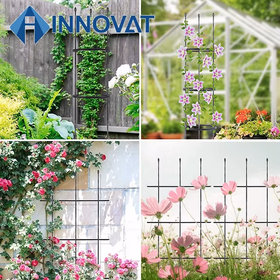 Tomato Growing Cage Plant Vertical Support Climbing Vegtables Grow Cage